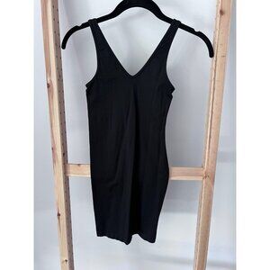 Lebody V-Neck Mini Dress Black ( S )